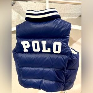 Polo Ralph Lauren reversible vest jacket.